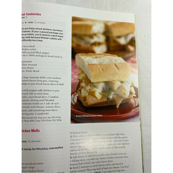 Weight Watchers Five Ingredient 15 Minute Recipes With Point Values 2010 u - Picture 8 of 11